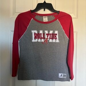Victoria's Secret Red and Gray Women's Top